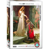 Eurographics Puzzle L'adoubement d'Edmund Blair Leighton, 1000 pièces, 68 x 48 cm, 6000-0038