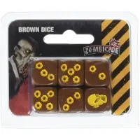 Cmon Zombicide : Brown Dice