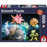 Sonstige Verlage SCHMIDT Puzzle Planète Terre 2020, 1000 pièces