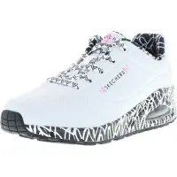SKECHERS Baskets basses 'Uno-Loving Love' blanc cassé