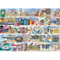 Gibsons Puzzle Chaises longues et âne 1000 pièces
