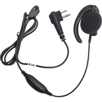 Motorola Casque Mdpmln4443 avec microphone, 2 pôles, noir. Couleur : noir. Taille unique