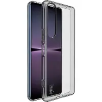 IMAK Sony Xperia 1 IV - UX5 Housse silicone grise (Sony Xperia 1 IV), Coque pour téléphone portable, Gris