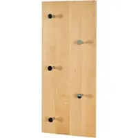Haku Panneau mural avec 5 boutons | 60 x 6 x 25 cm | Artisan Oak design