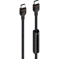 Unisynk Câble USB-C vers USB-C noir 2m (2 m)