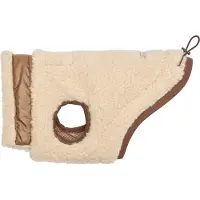 Hv Polo Manteau pour chien HVP Charlotte Sherpa Copper brown HW 22/23, taille:XL