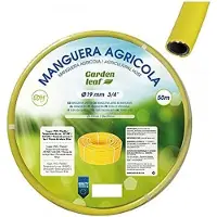 EDM Tuyau agricole couleur jaune ø intérieur 19mm ø extérieur 25mm (3/4") rouleau 50m