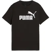 Puma T-Shirt fonctionnel 'ESS No. 1' noir / blanc