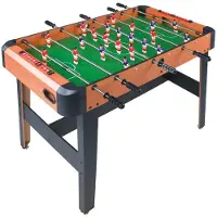 Colorbaby Wooden Table Football Marron 121 x 61 x 79 cm