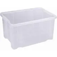 10Tacel Bac gerbable et emboîtable 27 l 44,5 x 35 x 24 cm, assorti (35 cm, 27 l)