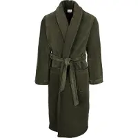 Möve Homewear manteau à col châle vert (S)