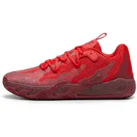 Puma MB.03 Lo Team - LaMelo Ball - Baskets de basket-ball pour homme, rouge 310519-02, taille 52 (EU) / 16 (UK)