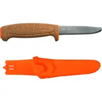Morakniv Couteau Floating Serrated Knife - Orange