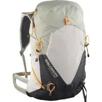 Salomon - Sac à dos de randonnée journée - Aerotrek 28 W Seagrass/Silver Cloud pour Femme - Taille S/M - Vert