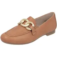 Remonte : Chaussures pour femmes, chaussures basses, mocassins, couleur marron, style décontracté