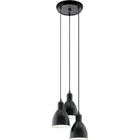 Eglo Lampe suspendue Priddy 3L 49465