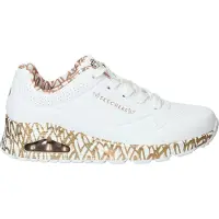 SKECHERS Baskets basses 'Uno-Loving Love' blanc