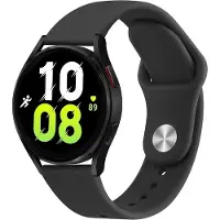 Screen Guard Professional Bracelet sport Silicone Strap (Silicone), Sangles de montre, Noir