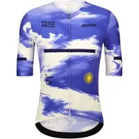 Santini Paris-nice 2025 Short Sleeve Jersey Violet M Homme