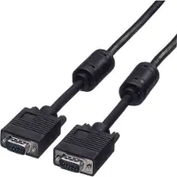 Roline VGA — VGA (15 m), Câble vidéo, Noir