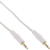 InLine 99936W câble audio 2,5 m 3,5mm Blanc