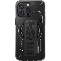 Skinarma case Helio iPhone 16 Pro 6.3" Magnetic Charging + Grip Stand black (Apple iPhone 16 Pro), Coque pour téléphone portable, Noir