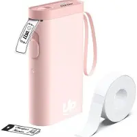 Uprint Projector Uprint Portatīvais uzlīmju printeris UPRINT UP21 rozā, USB uzlādējams, Imprimante d'étiquettes, Pink, Rose