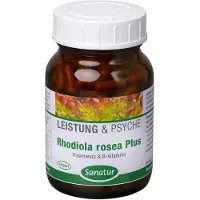 Sanatur Rhodiola Rosea Plus Vitamines b, 180 Capsules KAP