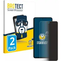 BROTECT Film anti-regards Anti-Spy Privacy Film de protection contre la lumière bleue (Motorola Moto G84), Téléphone portable : film de protection, Bleu