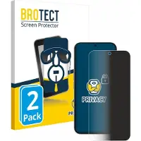 BROTECT Film anti-regards Anti-Spy Privacy Film de protection contre la lumière bleue (Nothing Phone (2a)), Téléphone portable : film de protection, Bleu