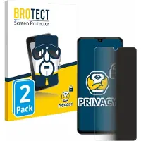 BROTECT Film anti-regards Anti-Spy Privacy Film de protection contre la lumière bleue (Huawei P30 Lite), Téléphone portable : film de protection, Bleu
