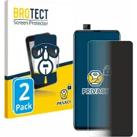 BROTECT Film anti-regards Anti-Spy Privacy Film de protection contre la lumière bleue (Huawei P Smart Pro (2019)), Téléphone portable : film de protection, Bleu