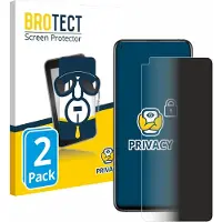 BROTECT Film anti-regards Anti-Spy Privacy Film de protection contre la lumière bleue (Xiaomi Mi 10T Pro 5G), Téléphone portable : film de protection, Bleu