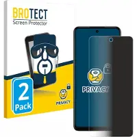 BROTECT Film anti-regards Anti-Spy Privacy Film de protection contre la lumière bleue (Motorola Moto G73), Téléphone portable : film de protection, Bleu