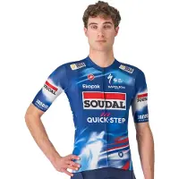 Castelli Competizione 3 Soudal Quick-step 2025 Short Sleeve Jersey Bleu XL Homme