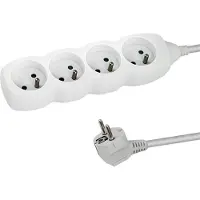 Esperanza Multiprise 4 Prises 1,5M Blanc