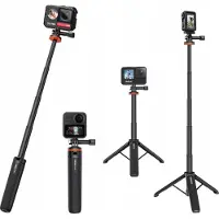 VRIG Monopode Grip Tripod pour GoPro SJCAM XIAOMI DJI INSTA360 / 51cm / TP-08 / A0040 Caméscope