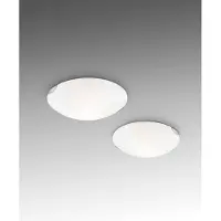 FABAS LUCE Plafonnier Fox en blanc 300mm (1100 lm)