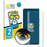 BROTECT Full-Screen Protection (Infinix Hot 40i), Téléphone portable : film de protection, Transparent