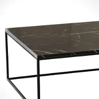 Skye Decor , Poly - Royal, tables basses, noir, 75 x 43 x 75 cm