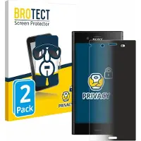 BROTECT Film anti-regards Anti-Spy Privacy Film de protection contre la lumière bleue (Sony Xperia XZ1), Téléphone portable : film de protection, Bleu
