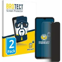 BROTECT Film anti-regards Anti-Spy Privacy Film de protection contre la lumière bleue (Ulefone Armor 17 Pro), Téléphone portable : film de protection, Bleu