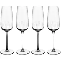 Villeroy & Boch Afina Verre À Mousseux Et Champagne, Set 4 Pcs