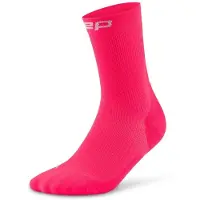 Cep Core Run Socks Mid Cut 5.0, chaussettes de course, homme, rose