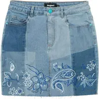 Desigual Jupes courtes BE BLUE femmes - Bleu - US 26