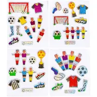 LG-Imports Autocollant football scintillant