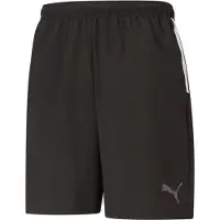 Puma Pantalon de sport 'TeamLiga' gris foncé / noir
