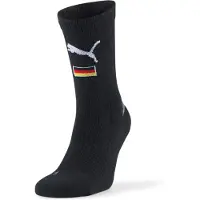 Puma Hommes, Chaussettes de sport, Chaussette Team Indoor SMU Germany (39, 42), Noir