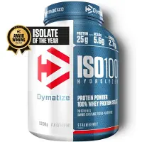 Dymatize Iso 100 Hydrolyzed - Strawberry 2264g