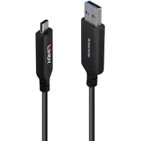 Lindy 43397 50m USB 3.2 Gen 1 Typ A et C Hybridkabel